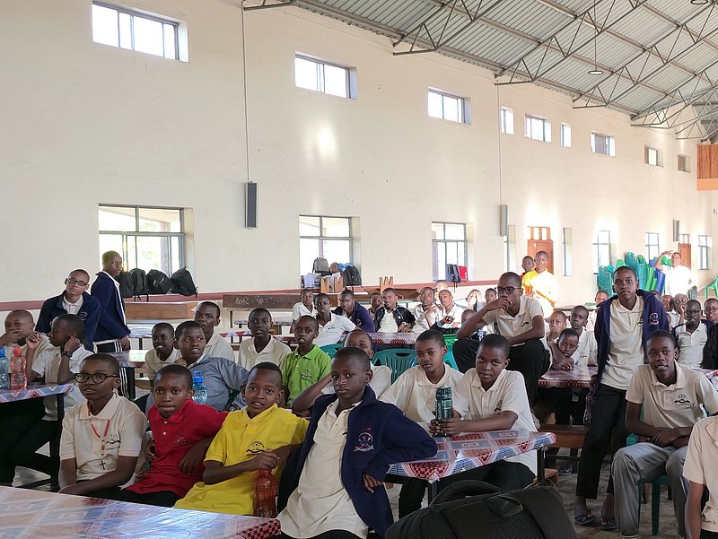 Katechistinnen und Katechisten während eines Ausbildungskurses im Lay Catechist Institute in Tansania