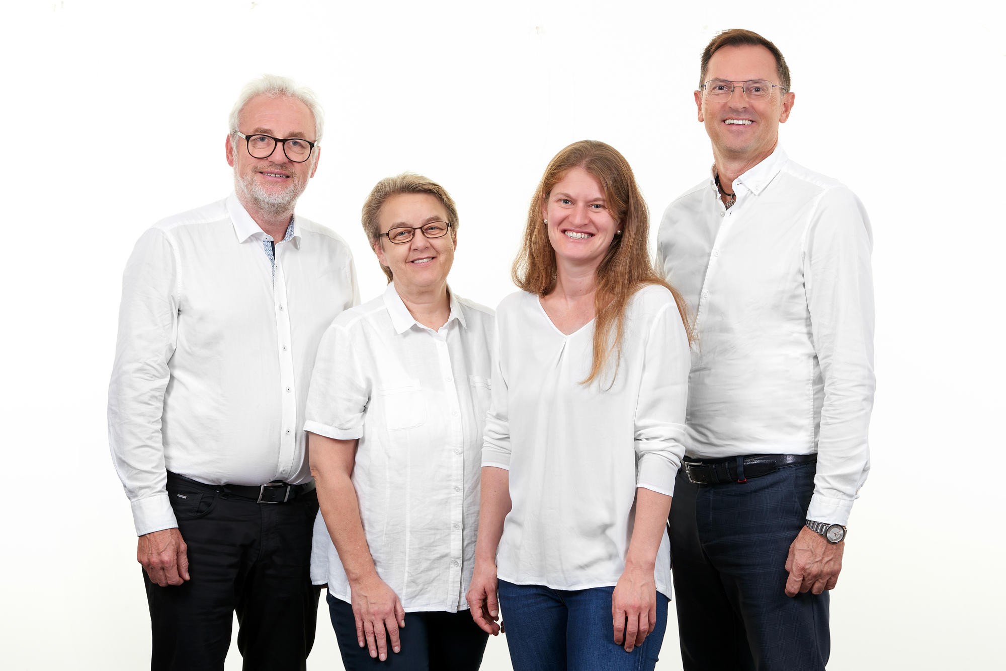 Ehrenamtlicher MIVA-Vorstand- & Wirtschaftsrat (vlnr): Dr. Adolf Trawöger, Angelika Hechl, Theresa Sacher BA, MA, und Prok. Robert Reif